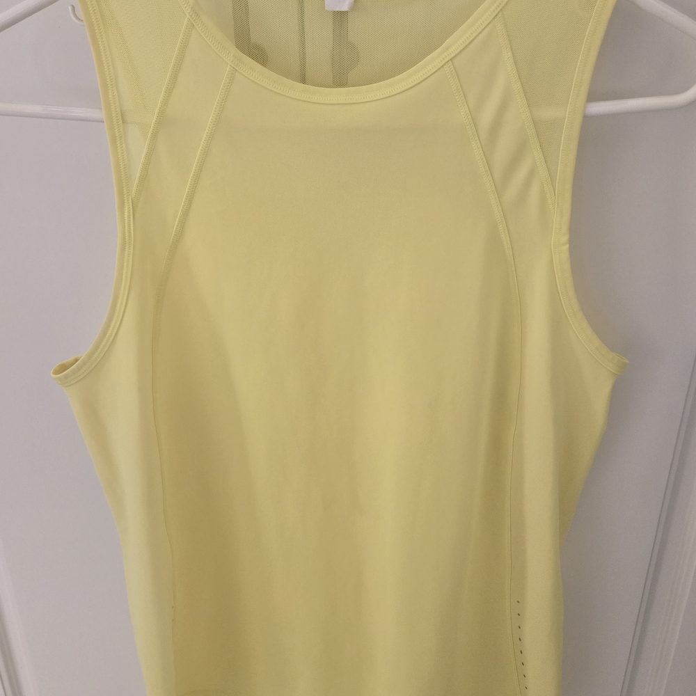 Lululemon Athletica Yellow Tank Top